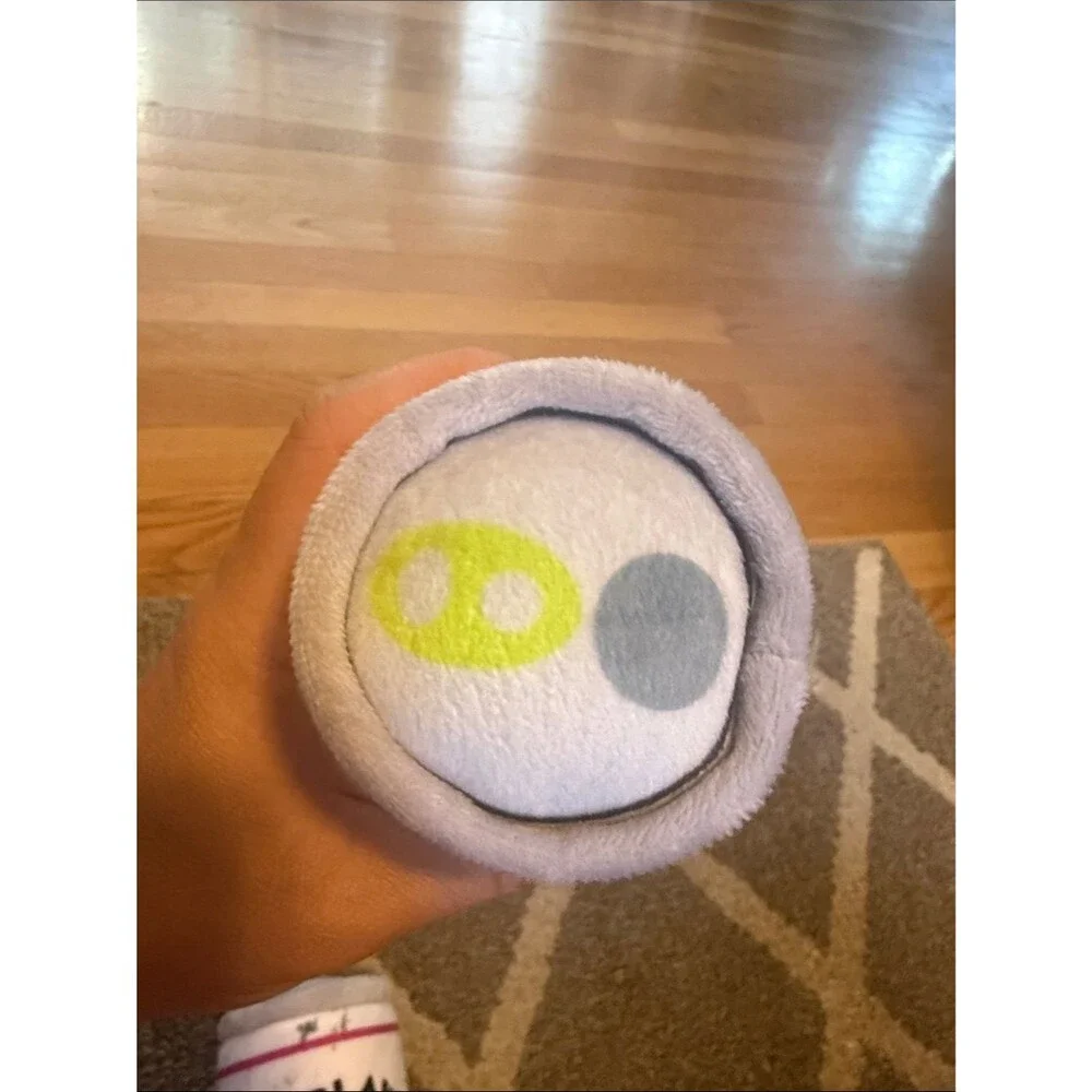 Pup Claw Lickin' Lime Plush Dog Toy Squeaky Crinkle Interactive Can Toy